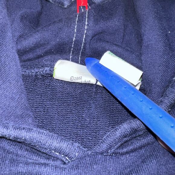 Vintage Sesame Street Elmo y2M embroidered character hoodie size 2T Y2K - Picture 6 of 6